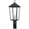 Quoizel Stoneleigh Outdoor Post 1 Light Mottled Black STNL9009MB - alternate 1